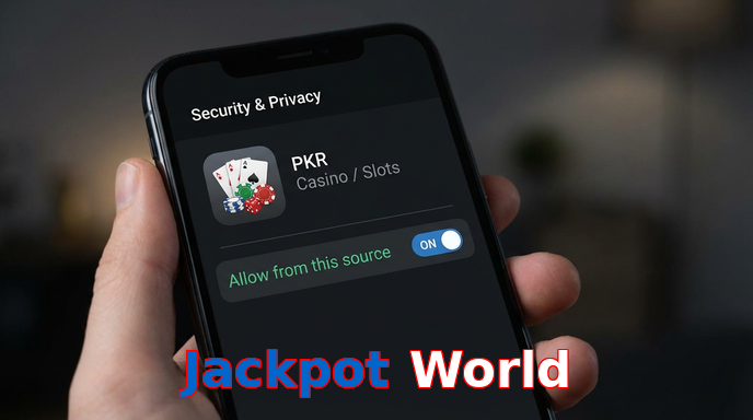 Game list for Jackpot World apk section