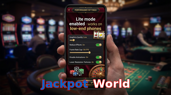 Payment and PKR controls in Jackpot World
