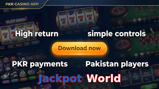 Main screen of Jackpot World gamedownload page for PK players