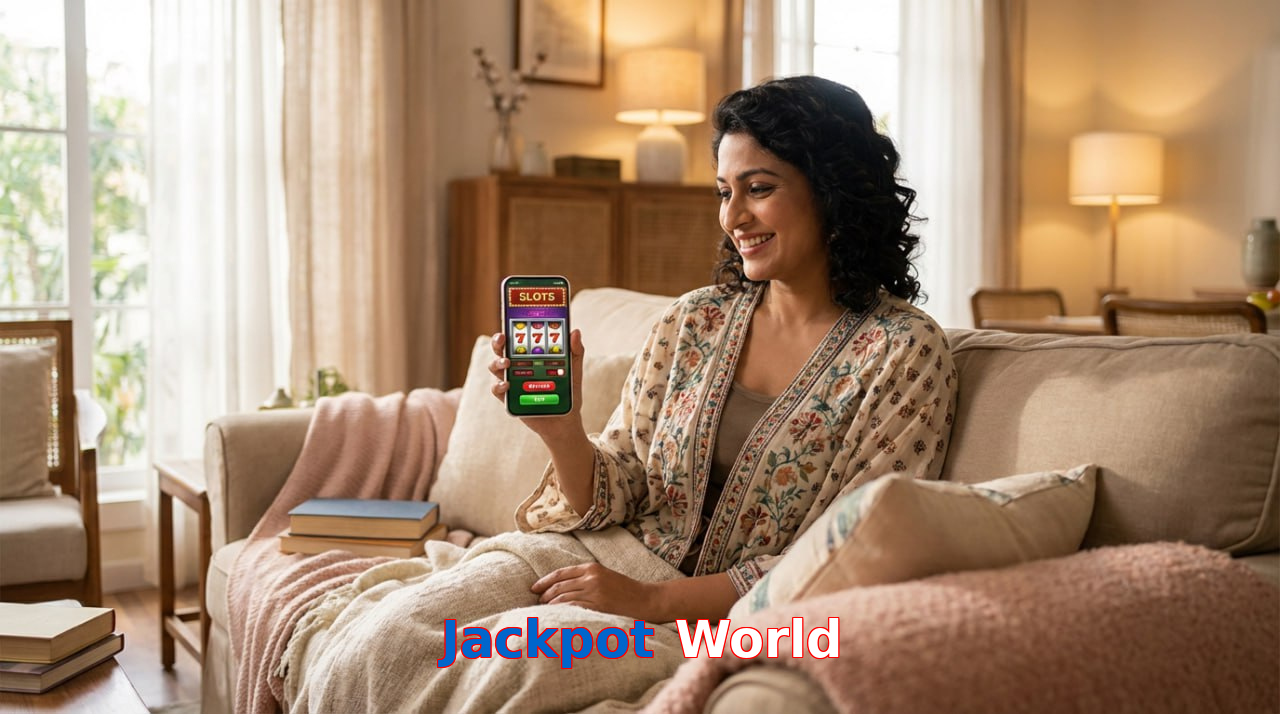Main screen of Jackpot World online page for PK players