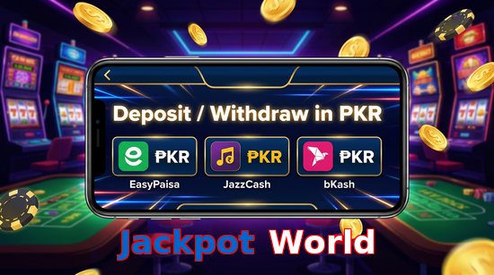 Game list for Jackpot World pk section