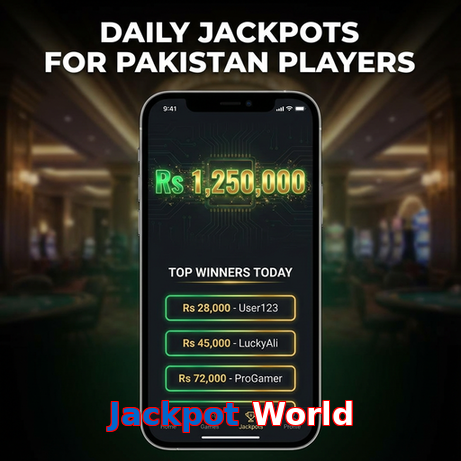 Game list for Jackpot World win section